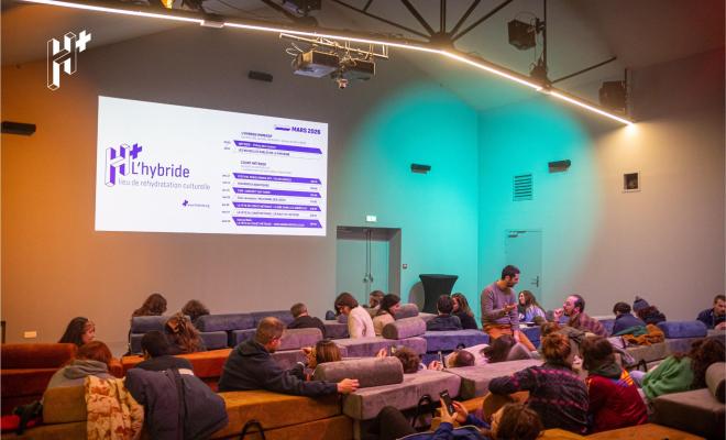 L'hybride, lieu exploité par Les Rencontres Audiovisuelles